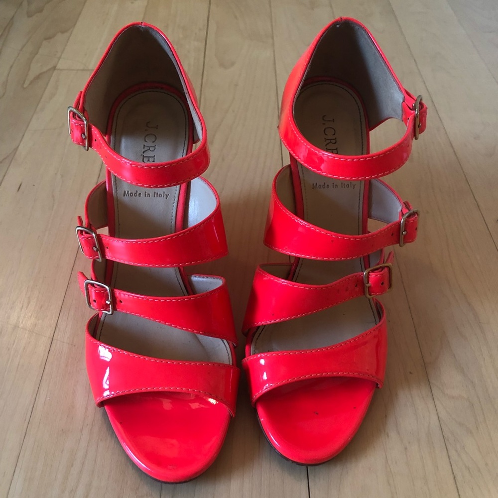 J. Crew wedge heels